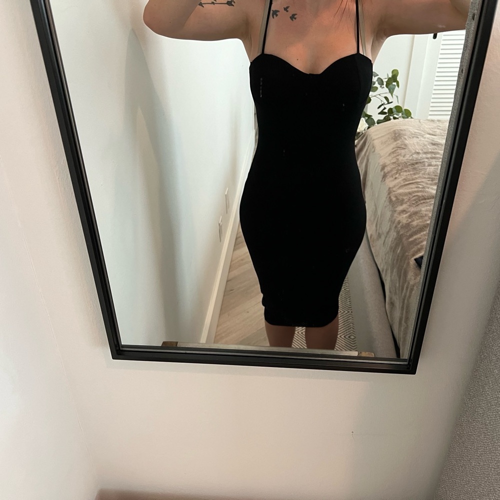 Long tight cocktail dress